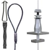  4 suspensions pour cassette de 