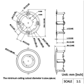  DS-1227ZJ-DM32 In-Ceiling Moun 