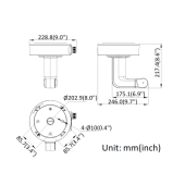  DS-2664ZJ-P Pendent Mount 