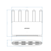  DS-3WR30X-V  WiFi routeur 3000 