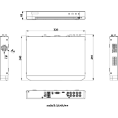  iDS-7208HUHI-M1/XT 8-ch 5 MP 1 
