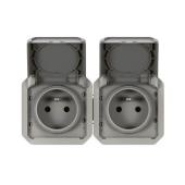  Prise de courant �tanche 2x2P+ 