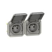  Prise de courant �tanche 2x2P+ 