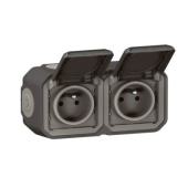  Prise de courant �tanche 2x2P+ 