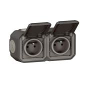  Prise de courant �tanche 2x2P+ 