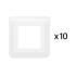  Lot de 10 plaque de finition � 