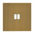  Plaque de finition 1 Poste pou 