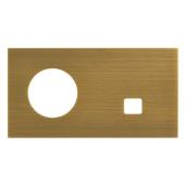  Plaque de finition Prise 2P+T 