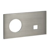  Plaque de finition Prise + RJ4 