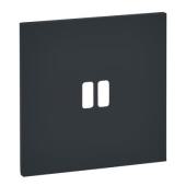  Plaque de finition 1 Poste pou 