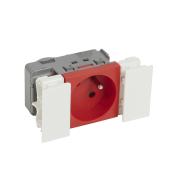  Prise 2P+T Logix - 2 modules - 