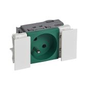  Prise 2P+T Logix - 2 modules - 