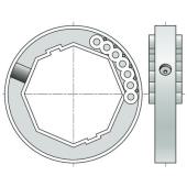  Bague d�adaptation pour verrou 