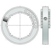  Bague d�adaptation pour verrou 