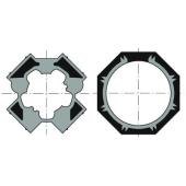  Kit roue et couronne O50 pour 