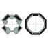 Kit roue et couronne O50 pour 