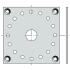  Plaque de fixation 100 x 100 m 