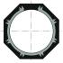  Couronne O50 pour tube octogon 